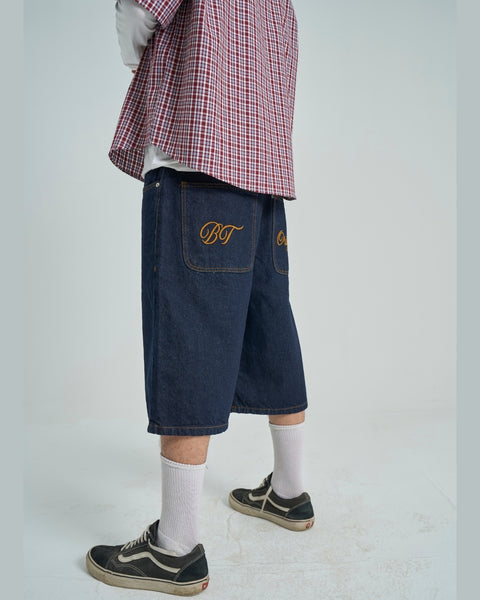 City Denim Jorts - Dark Denim