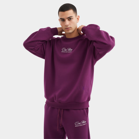CORE 2.0 - Crewneck - Plum Rouge