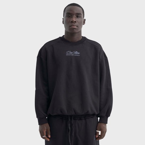 CORE 2.0 - Crewneck - Licorice Black
