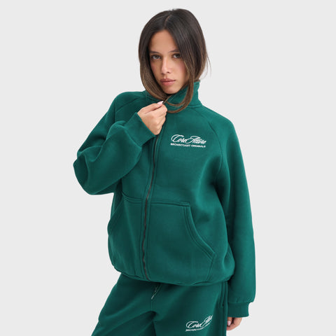 CORE 2.0 - Apex Zip-Up - Avocado Green