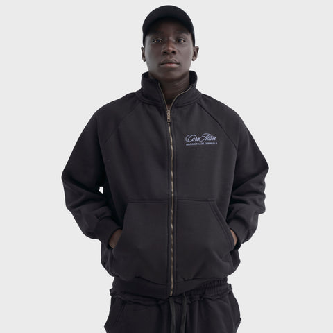 CORE 2.0 - Apex Zip-Up - Licorice Black
