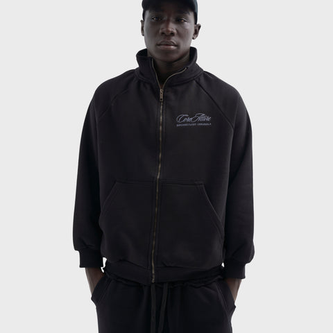 CORE 2.0 - Apex Zip-Up - Licorice Black