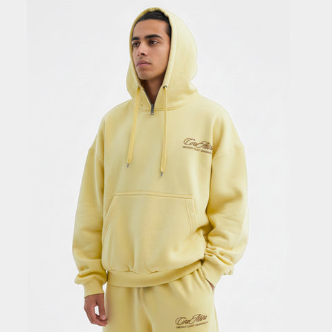 CORE 2.0 - Tech Hoodie - Butter Yellow