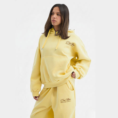 CORE 2.0 - Tech Hoodie - Butter Yellow