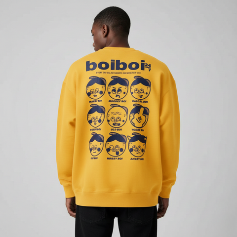 Boi Boi - Crewneck - Mustard