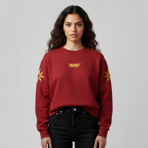 Fel Sama - Crewneck - Burgundy