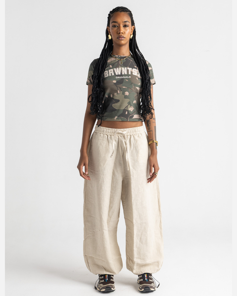 Balloon Linen Pants