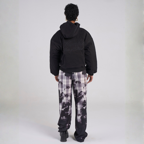 Humble Embroidered Firemen's Clasp Jacket - Black