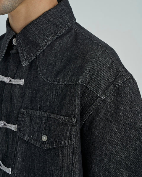 Shibuya Denim Shirt - Black Wash