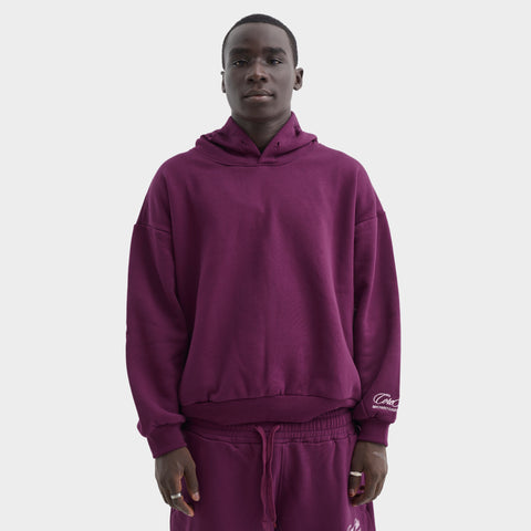 CORE 2.0 - Halo Hoodie - Plum Rouge