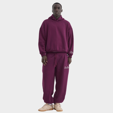 CORE 2.0 - Halo Hoodie - Plum Rouge