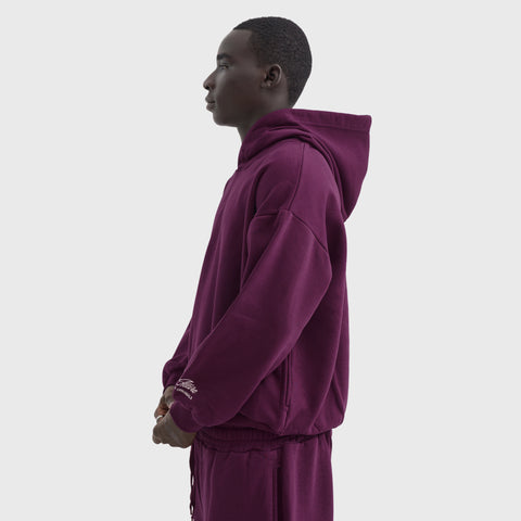 CORE 2.0 - Halo Hoodie - Plum Rouge