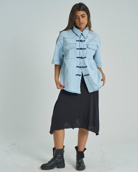 Shibuya Denim Shirt - Light Wash