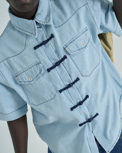 Shibuya Denim Shirt - Light Wash