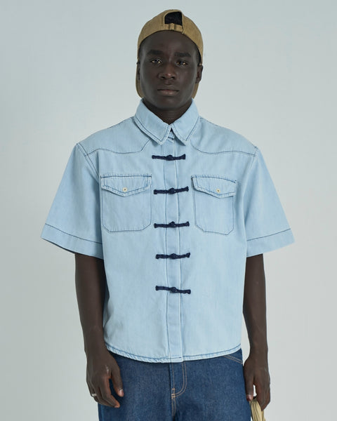 Shibuya Denim Shirt - Light Wash