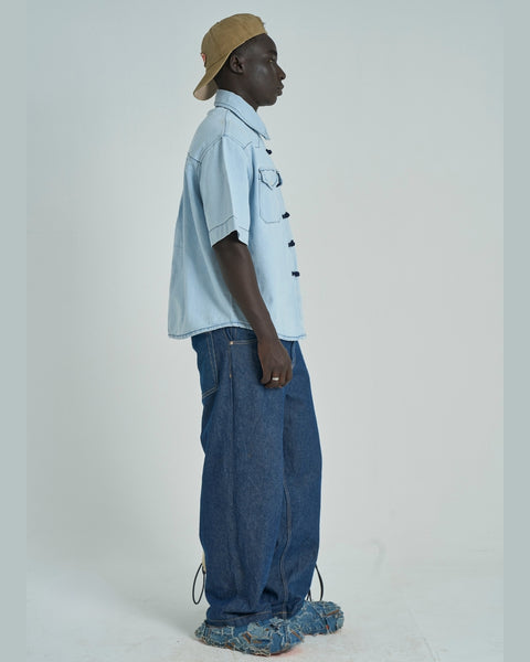 Shibuya Denim Shirt - Light Wash