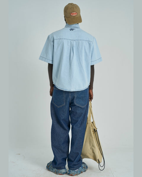 Shibuya Denim Shirt - Light Wash