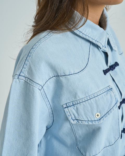 Shibuya Denim Shirt - Light Wash