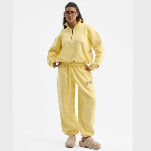 CORE 2.0 - Women's Quarter Zip - Butter Yellow