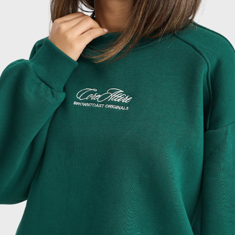 CORE 2.0 - Crewneck - Avocado Green