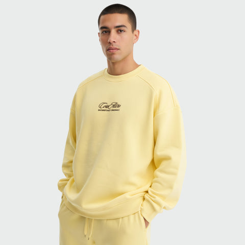 CORE 2.0 - Crewneck - Butter Yellow
