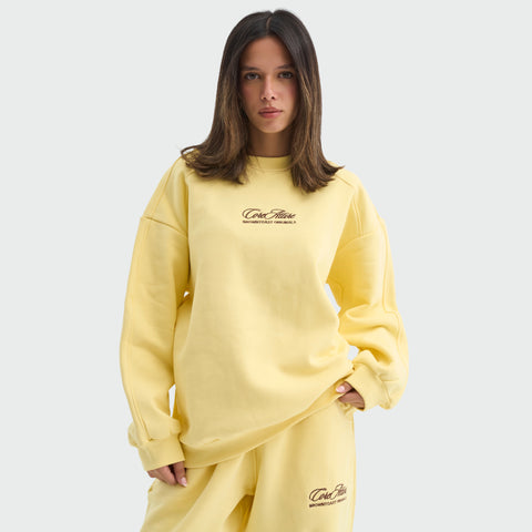 CORE 2.0 - Crewneck - Butter Yellow