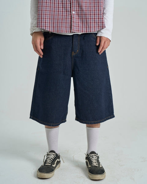 City Denim Jorts - Dark Denim