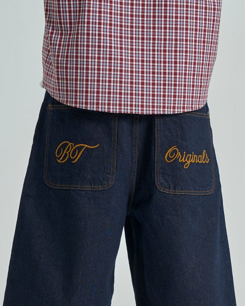 City Denim Jorts - Dark Denim