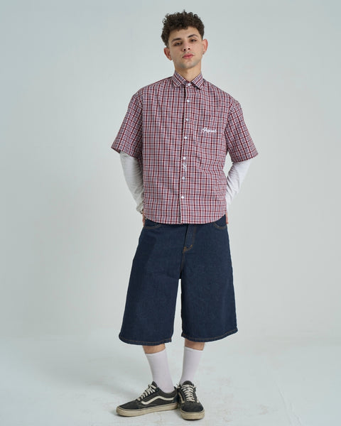 City Denim Jorts - Dark Denim