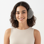 Handmade crochet earmuffs by BROWNTOAST crafted from soft yarn. Cozy, colorful winter accessory available in six unique colorways.