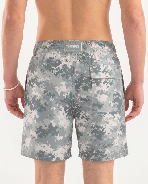 Swim Shorts - Pixel Camo