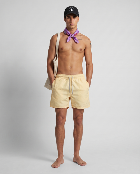 Blank Swim Shorts - Butter Yellow
