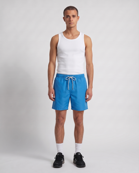 Blank Swim Shorts - Ocean