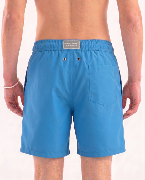 Blank Swim Shorts - Ocean
