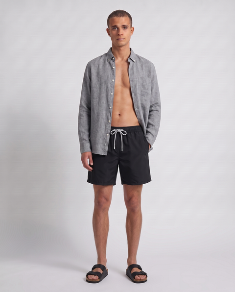 Blank Swim Shorts - Midnight