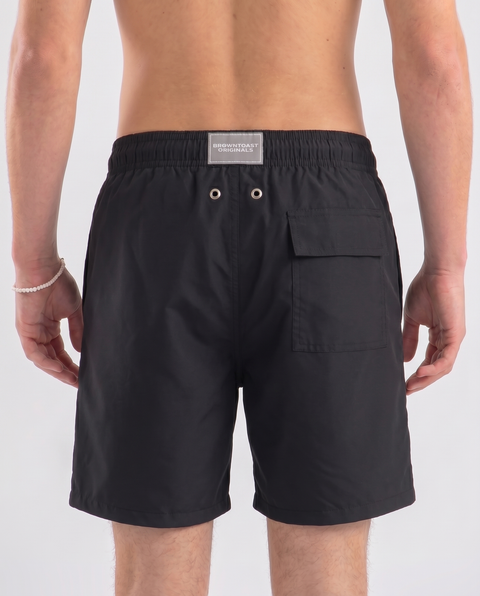 Blank Swim Shorts - Midnight
