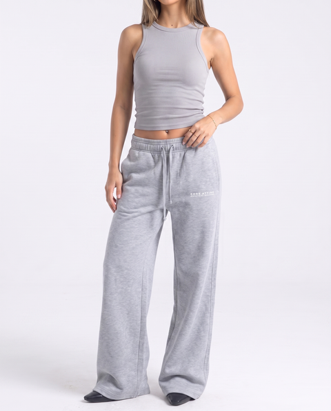 CORE 1.0 - Lightweight Flared Sweats - Light Grey
