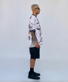 Horoob / escapisom Jersey from Cairo (Un)Censored – unisex oversized fit with embroidered details white, grey and black design by BTX x Malak Ghoneim